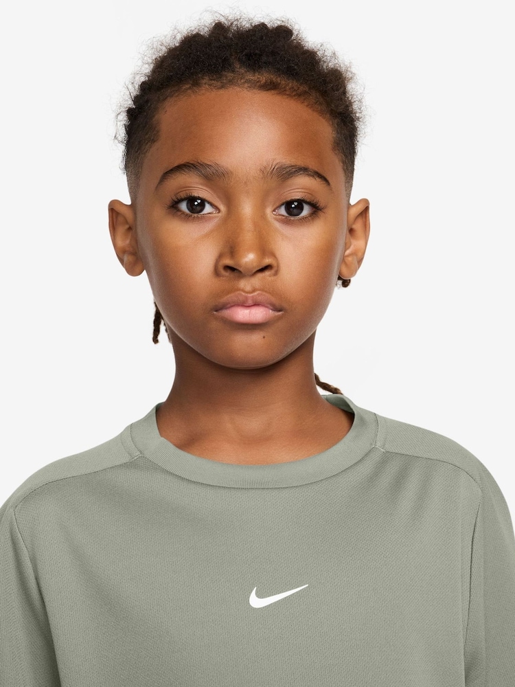 Nike Spruce Fog Grey Multi Dri-FIT Short Sleeve T-Shirt - Image 3 of 3