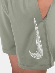 Nike Spruce Fog Grey Multi Dri-FIT Training Shorts - Image 4 of 4