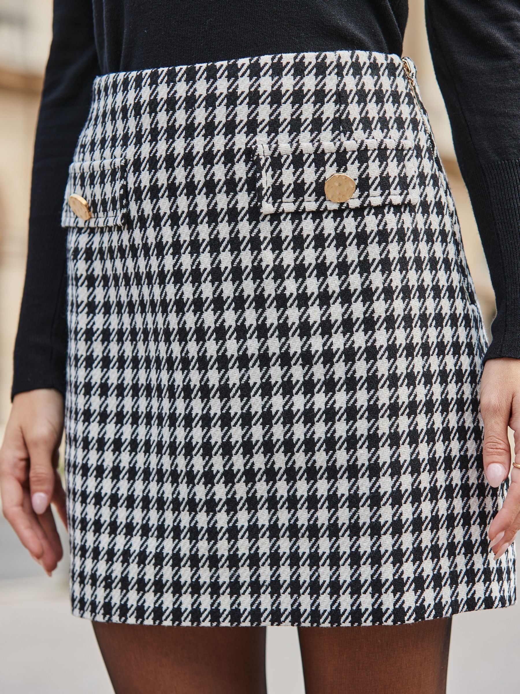 スカート theredthread S half mini skirt bug THEREDTHREAD / ザレッドスレッド】S half mini skirt bug check