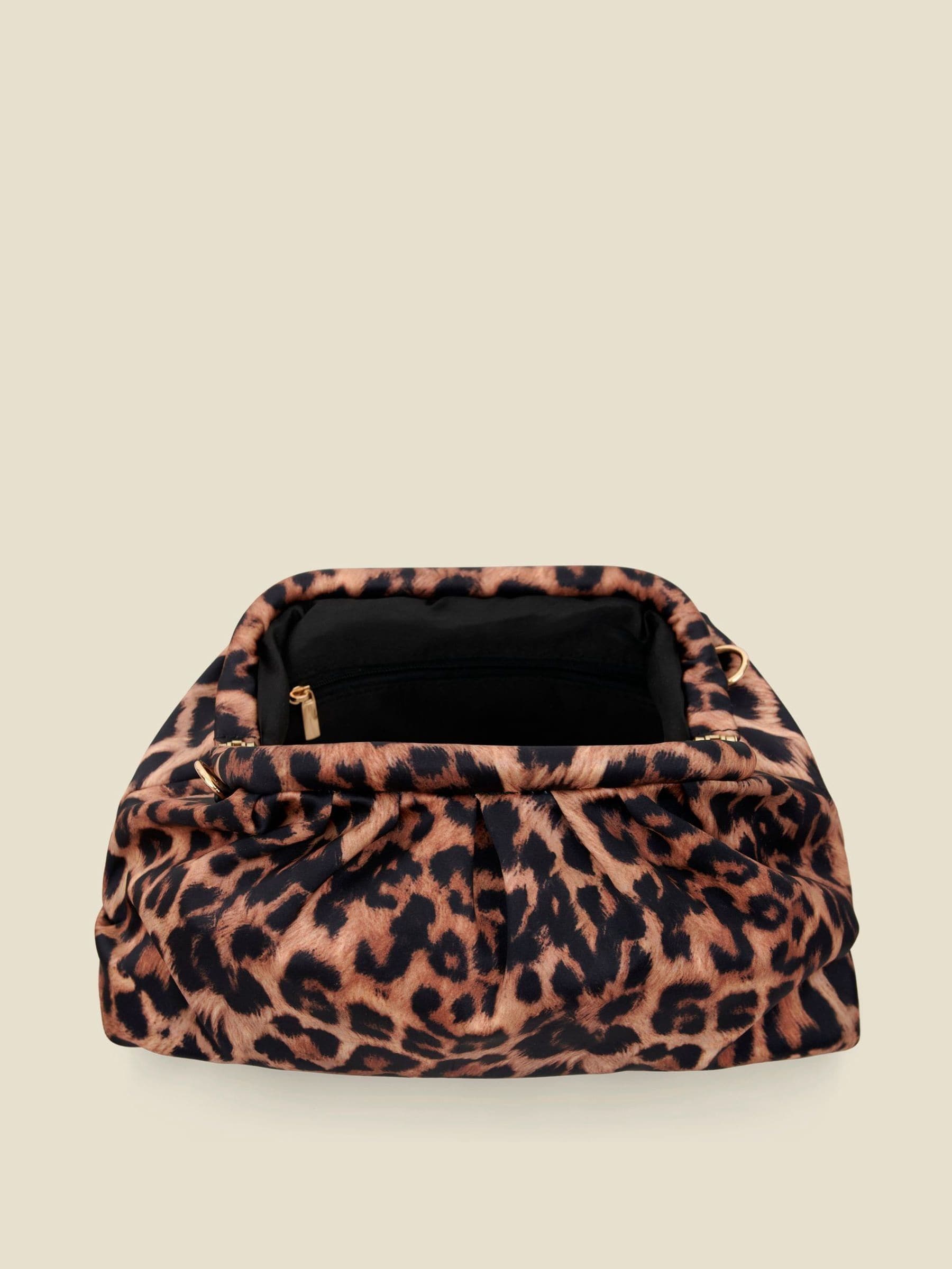 Women Animal Print Formal Bag 2025 Leopard Clutch Purse – Elegant