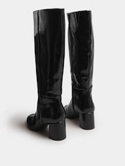 Long Tall Sally Black Knee Block Boots - Image 4 of 5