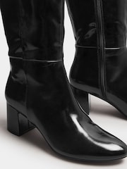 Long Tall Sally Black Knee Block Boots - Image 5 of 5