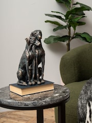 Libra Interiors Bronze Antique Pup Sculpture - Image 2 of 2