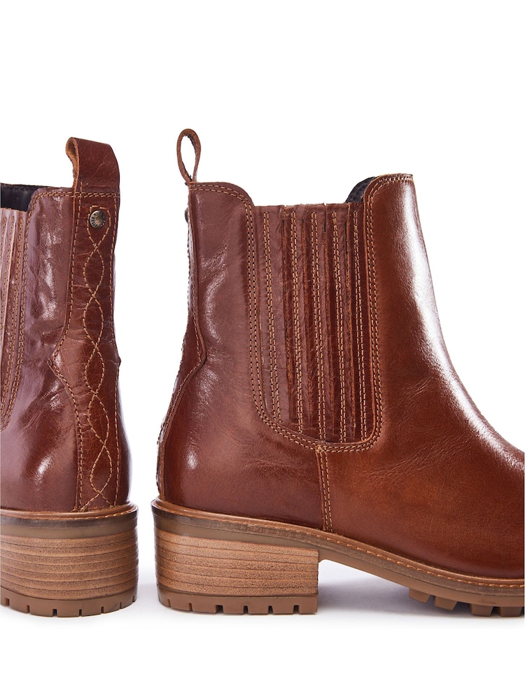 Moda in Pelle Ostyn Western Chelsea Boots With Cleated Sole - Image 4 of 4 Moda in Pelle Ostyn Western Chelsea Boots With Cleated Sole - Image 4 of 4