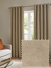 Furn The Ultimate Velvet 100% Blackout Eyelet Curtains - صورة 1 من 7