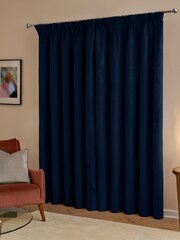 Furn Royal The Ultimate Velvet 100% Blackout Pencil Pleat Curtains - Image 3 of 7