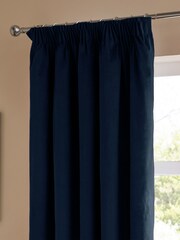 Furn Royal The Ultimate Velvet 100% Blackout Pencil Pleat Curtains - Image 5 of 7