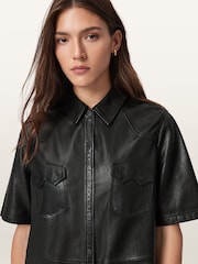 AllSaints Black Rock Dress - Image 4 of 6