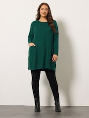 Evans Green Drape Pocket Tunic - Image 3 of 5