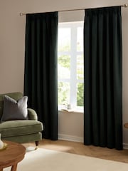 Furn The Ultimate Velvet Pencil Pleat Curtains - صورة 2 من 6