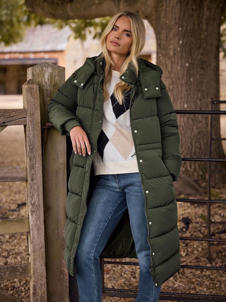 M&Co Green Petite Mid Length Coat - Image 2 of 5