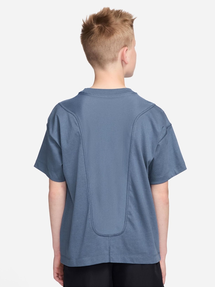 Nike Work Blue Pro Dri-FIT Performance T-Shirt - Image 2 of 3