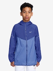 Nike Lapis Blue Stride UV Repel Jacket - Image 1 of 3
