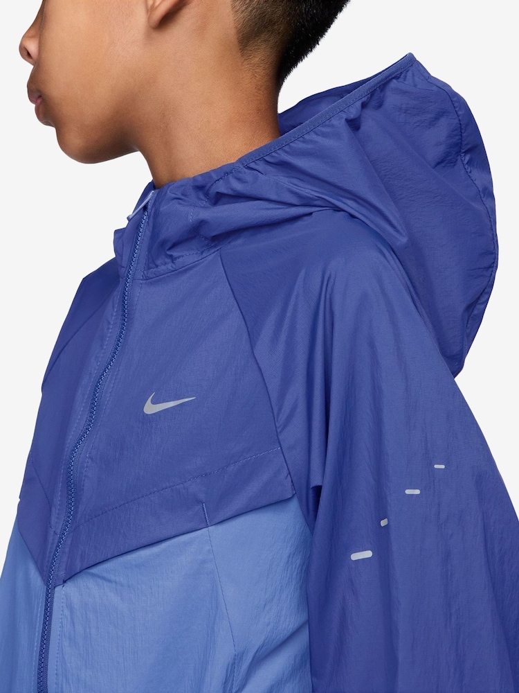 Nike Lapis Blue Stride UV Repel Jacket - Image 3 of 3