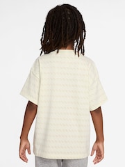 Nike Cream Sportswear T-Shirt - Image 2 of 3