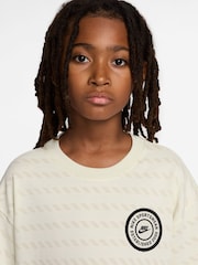 Nike Cream Sportswear T-Shirt - Image 3 of 3