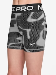 Zwart - Nike - Pro short van 3 inch - Afbeelding 2 van 4