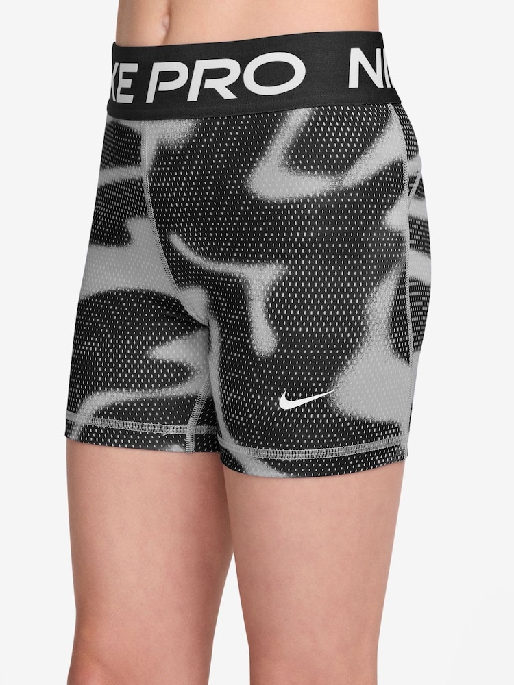 Zwart - Nike - Pro short van 3 inch - Afbeelding 2 van 4