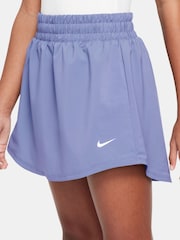 أرجواني - Nike One Dri-FIT High-Waisted Skort - Image 3 of 4