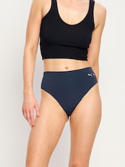 ModiBodi Blue Period Seamfree Active Hi Waist Cheeky Moderate Knickers - Image 1 of 9