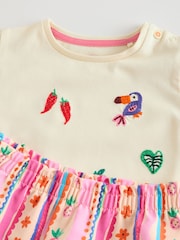 Ecru Tropical Short Sleeve Baby Top and Short Set 2 Piece (0mths-2yrs) - Image 14 of 14