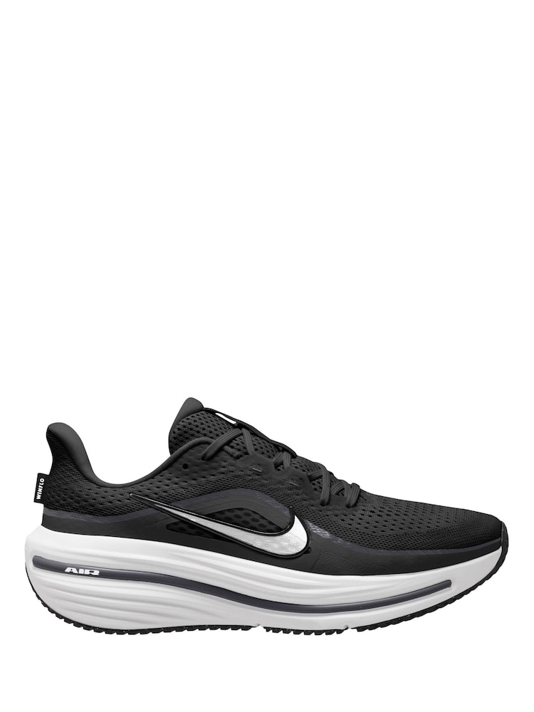 Nike Black Winflo 12 Running Trainers - Image 1 of 4 Nike Black Winflo 12 Running Trainers - Image 1 of 4