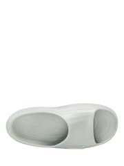 Nike White ReactX Rejuven8 Sliders - Image 5 of 9