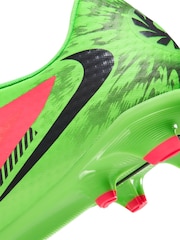Nike Black/Green Phantom 6 Academy Erling Haaland Multi Ground Football Boots - Image 10 of 11