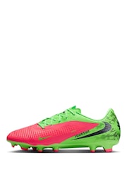 Nike Black/Green Phantom 6 Academy Erling Haaland Multi Ground Football Boots - Image 4 of 11