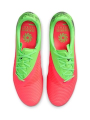 Nike Black/Green Phantom 6 Academy Erling Haaland Multi Ground Football Boots - Image 7 of 11