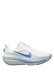 Nike White/Blue Winflo 12 Running Trainers - Image 1 of 4