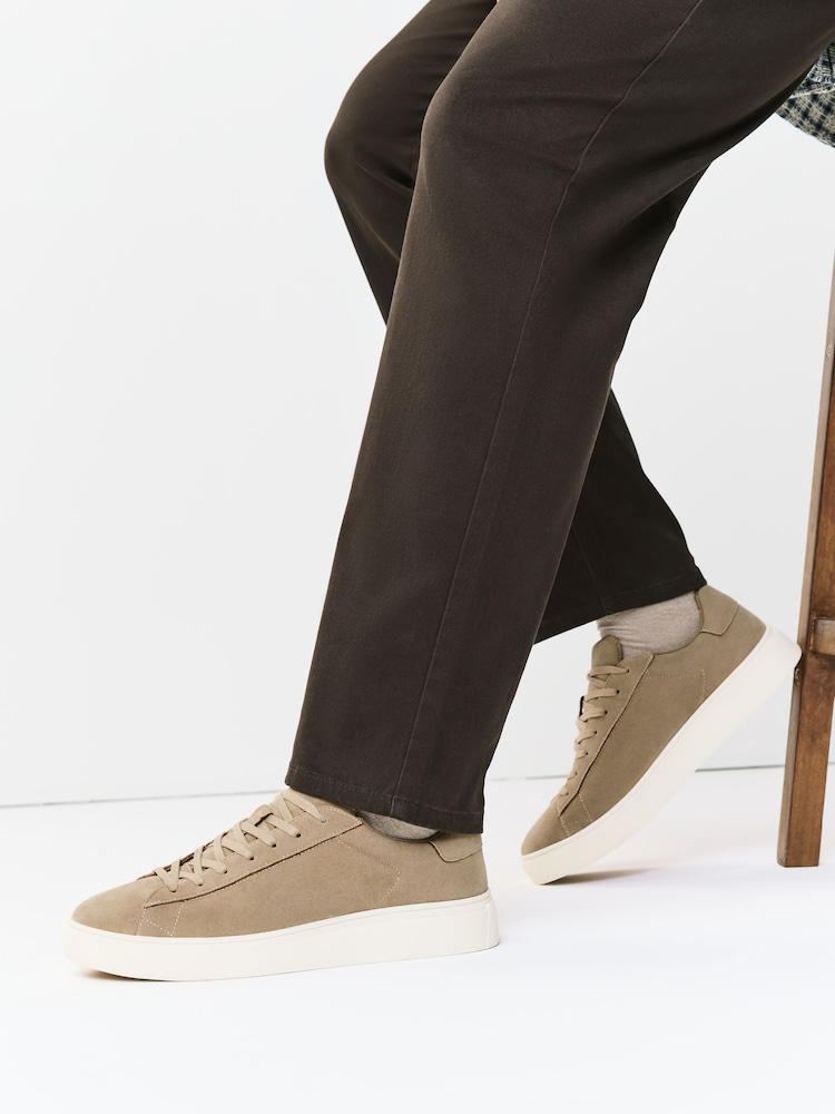 Mink Brown Smart Casual Longline Trainers - Image 2 of 7