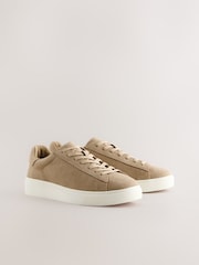 Mink Brown Smart Casual Longline Trainers - Image 4 of 7