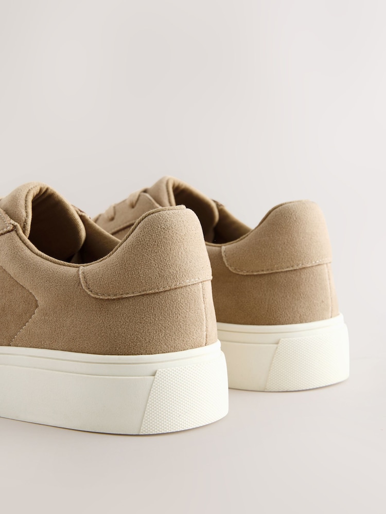 Mink Brown Smart Casual Longline Trainers - Image 7 of 7