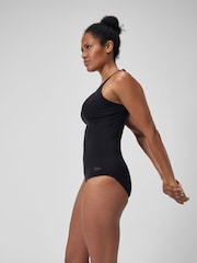 Speedo Black Womens Shaping AquaNite Swimsuit - Image 2 of 8