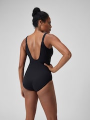 Speedo Black Womens Shaping AquaNite Swimsuit - Image 3 of 8