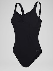 Speedo Black Womens Shaping AquaNite Swimsuit - Image 7 of 8