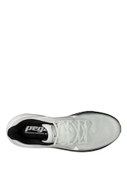 Nike White/Silver Pegasus 42 Running Trainers - Image 4 of 4