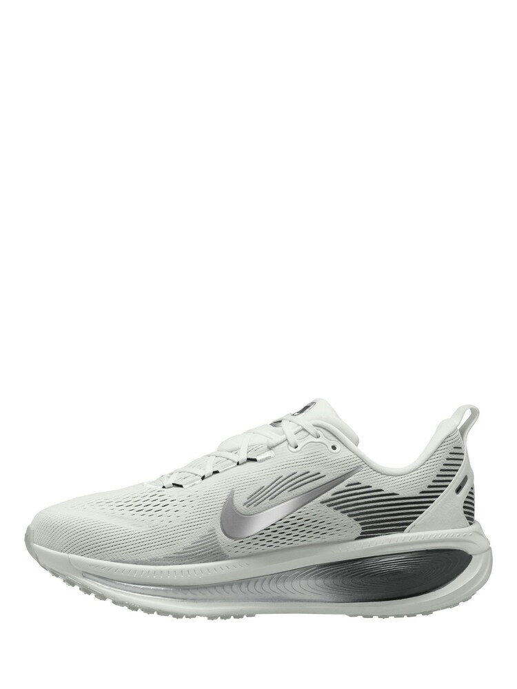 Nike White/Silver Vomero 18 Running Trainers - Image 2 of 4