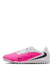 Nike Pink Phantom 6 Low Academy Turf Football Boots - Image 3 of 10