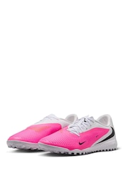 Nike Pink Phantom 6 Low Academy Turf Football Boots - Image 5 of 10