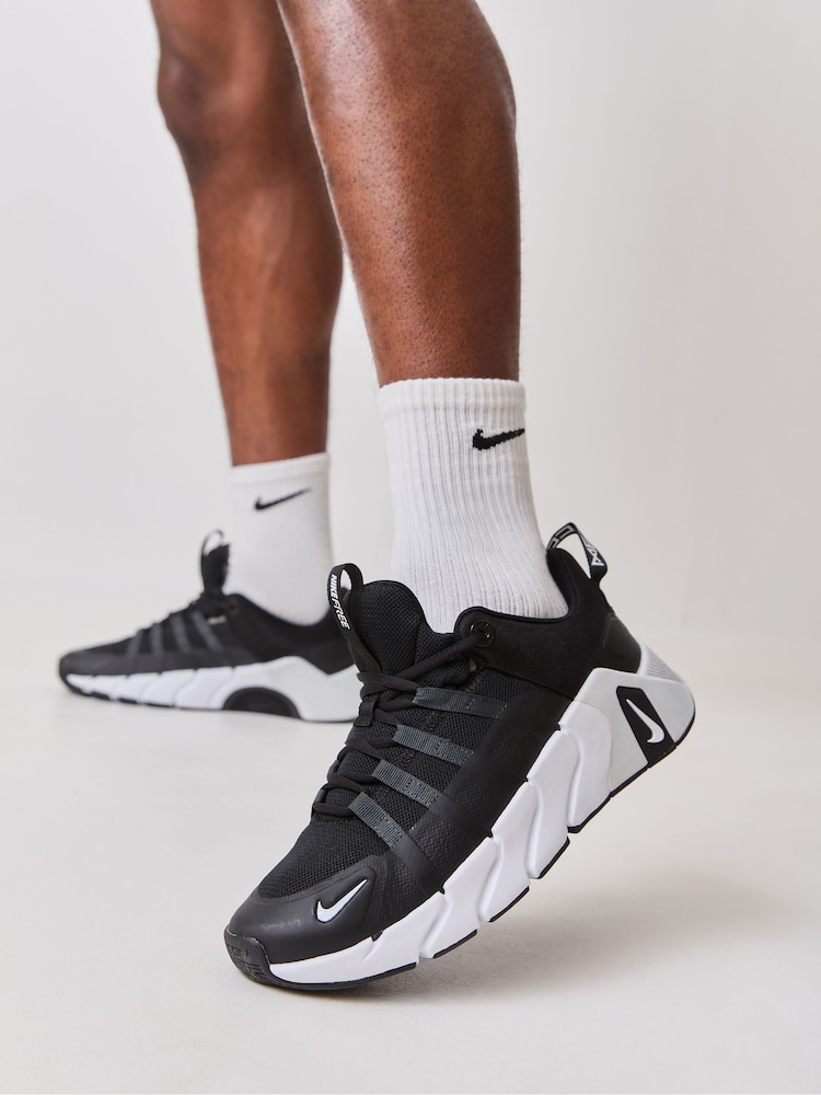 Nike Black/White Free Metcon 7 Gym Trainers - Image 1 of 8 Nike Black/White Free Metcon 7 Gym Trainers - Image 1 of 8