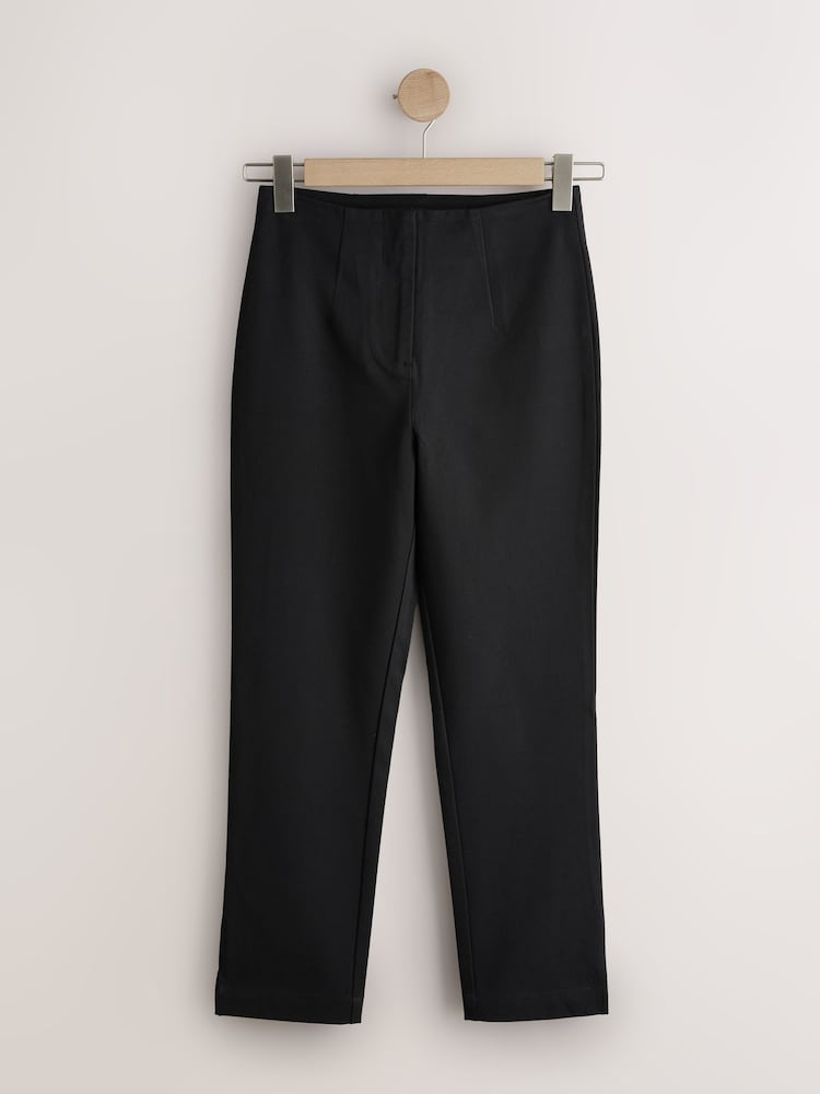 Black Stretch Capri Leggings - Image 1 of 3 Black Stretch Capri Leggings - Image 1 of 3