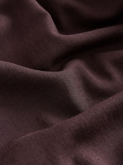 Laura Ashley Chocolate Brown Off The Shoulder Cotton Blouse - Image 2 of 3