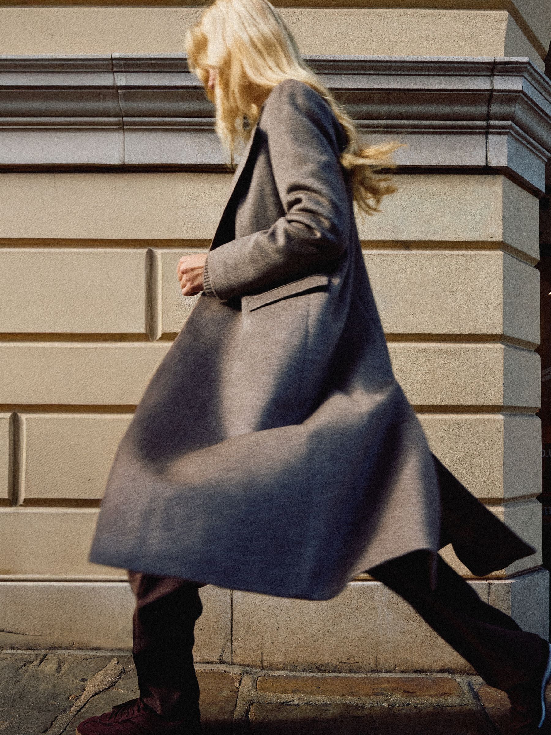 ジャケット・アウター 90s Justin oh wool long coat Alpine Swiss Zach Men's Wool Blend Overcoat – Knee-Length Trench