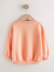 Orange Summer Crew Neck Sweatshirt (3mths-7yrs) - Image 5 of 7