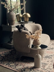Abigail Ahern White Maybury Metal Side Table - Image 1 of 4