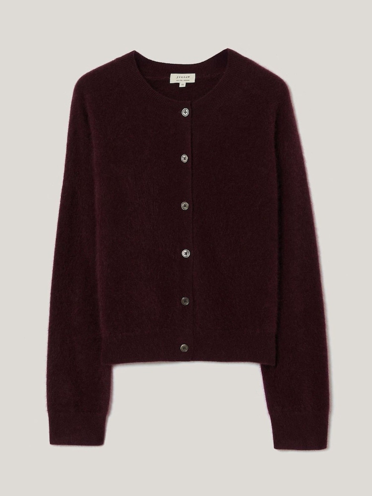 Jigsaw Purple Halo Cashmere Cardigan - Image 6 of 6 Jigsaw Purple Halo Cashmere Cardigan - Image 6 of 6