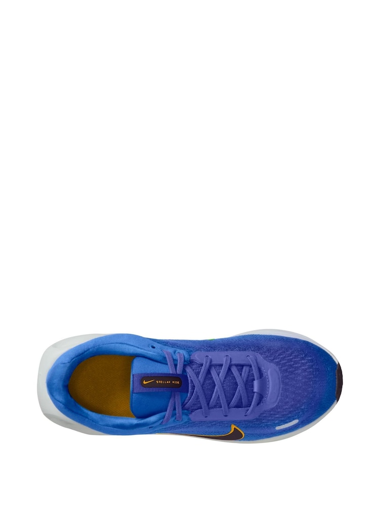 Nike Blue Youth Stellar Ride Trainers - Image 8 of 8