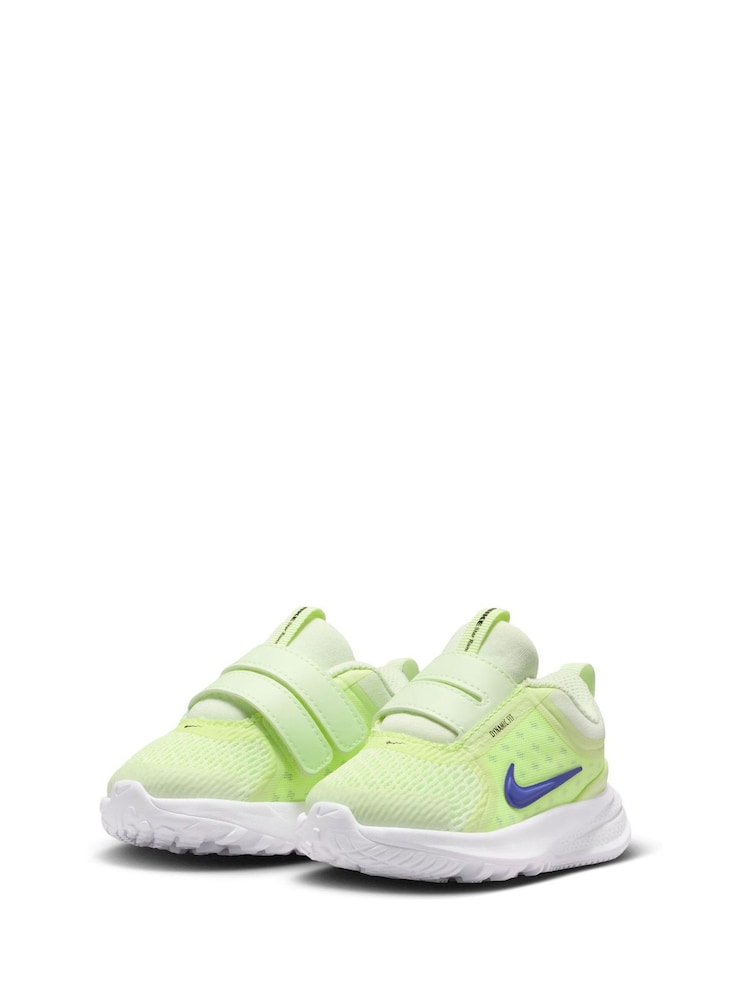 Nike Green Volt Infant Star Runner 5 Trainers - Image 2 of 7